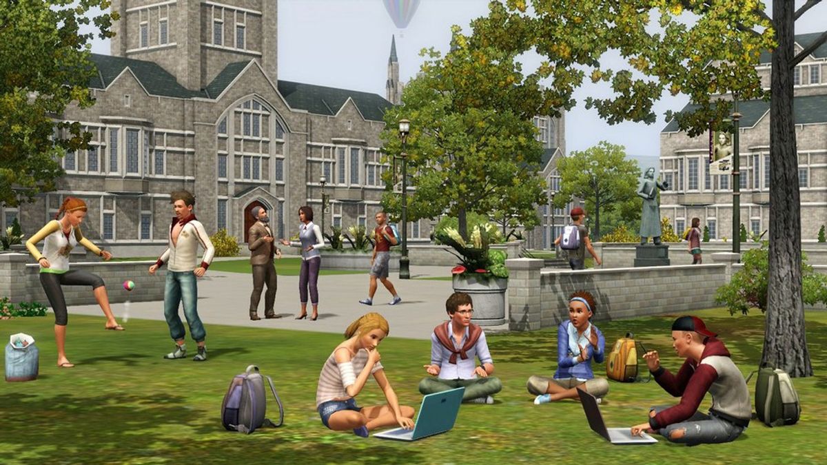 My College Life As Told By The Sims