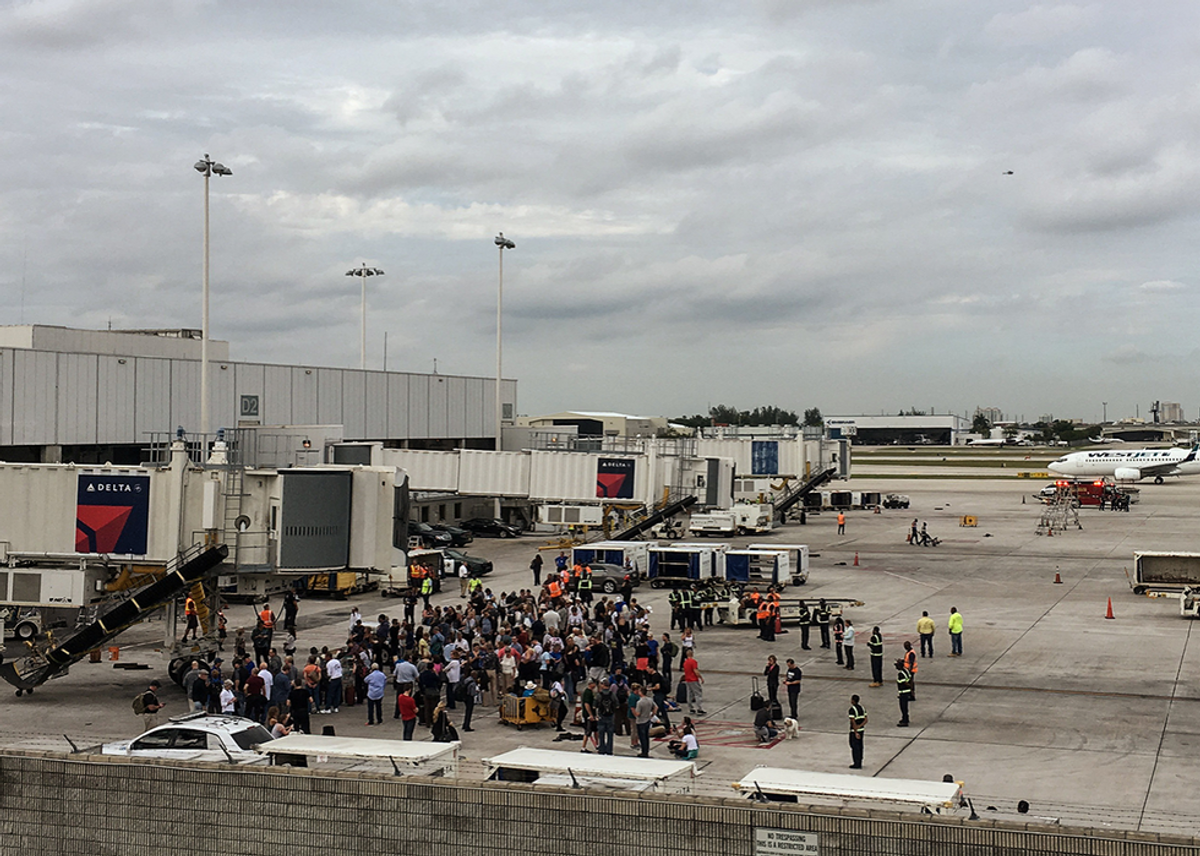 Five people were killed in the tragedy at Fort Lauderdale Airport.