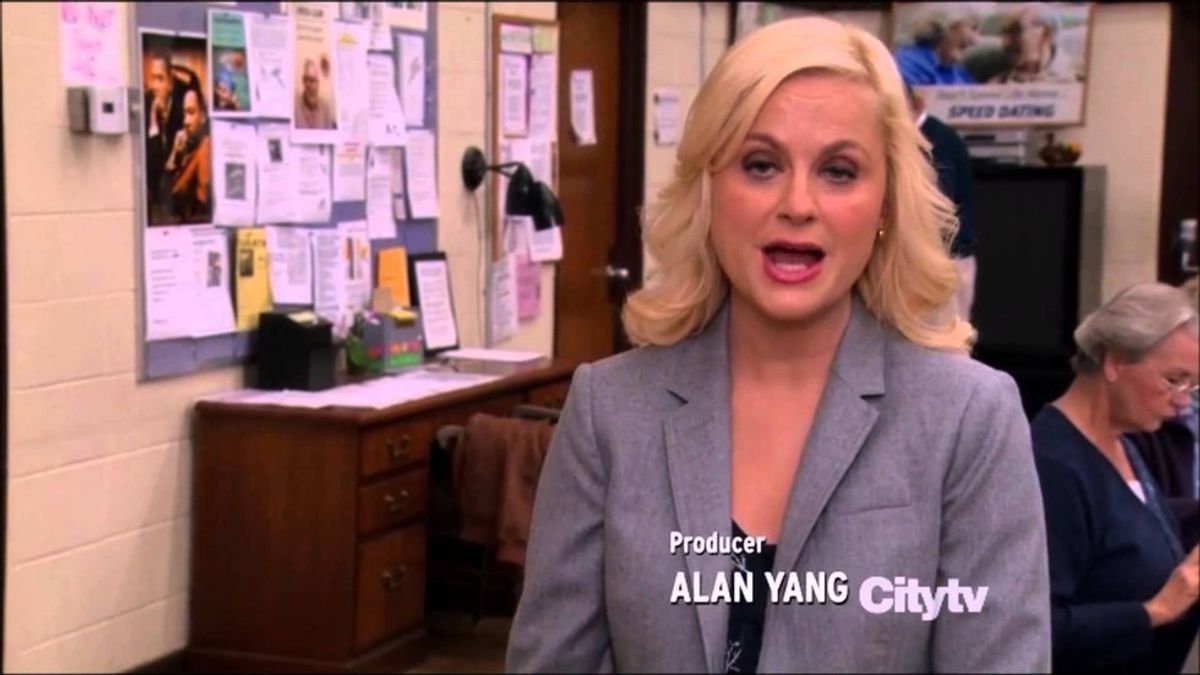 Sorority Recruitment As Told By Parks & Rec
