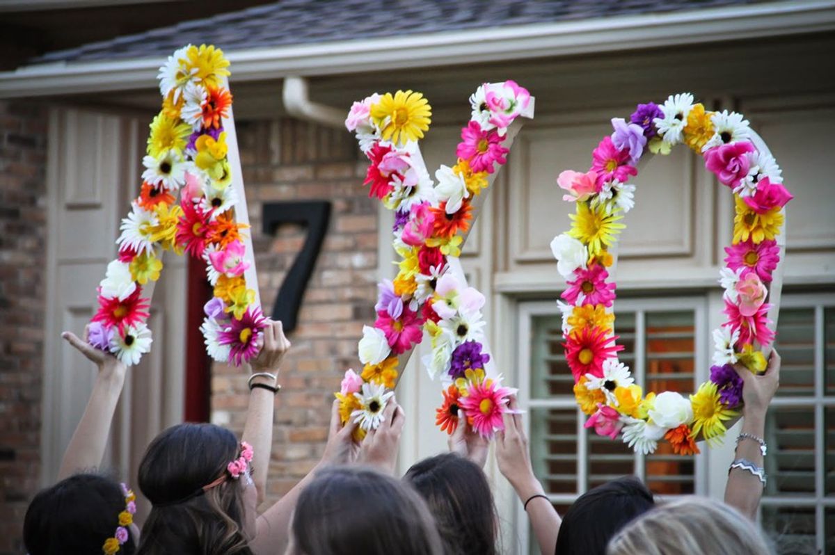 An Open Letter To The Newest Members Of Alpha Chi