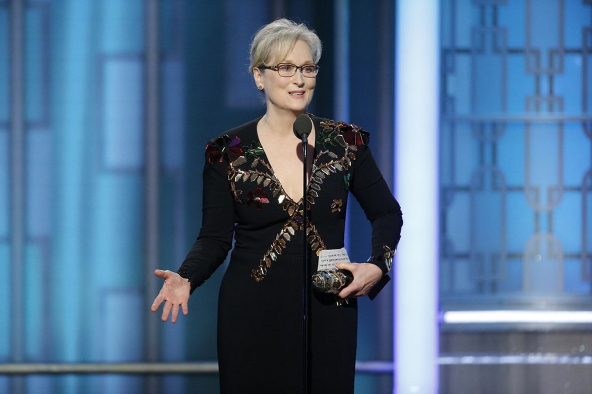 An Open Letter To Hollywood In Regards To Meryl Streep's Acceptance Speech