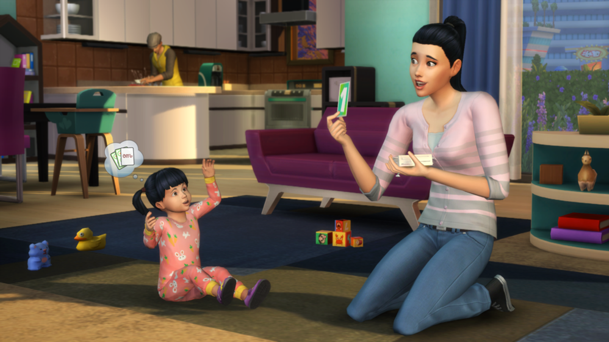 A Review Of 'The Sims 4' With Toddlers