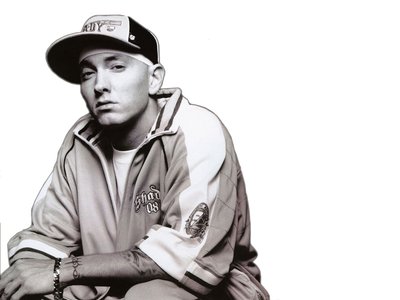 Rapper Songwriter Eminem Realistic Art Baseball Jersey