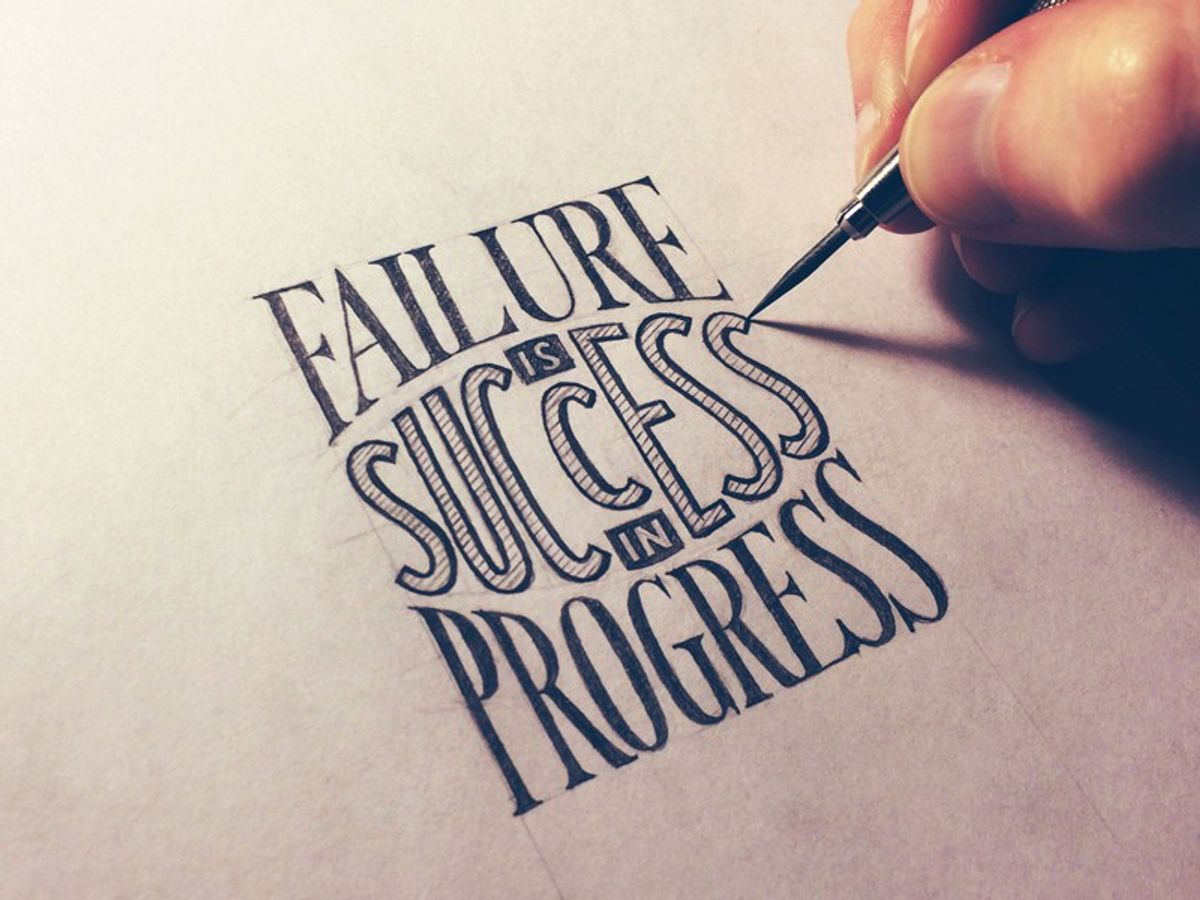 Why Failing Is The First Step To Success