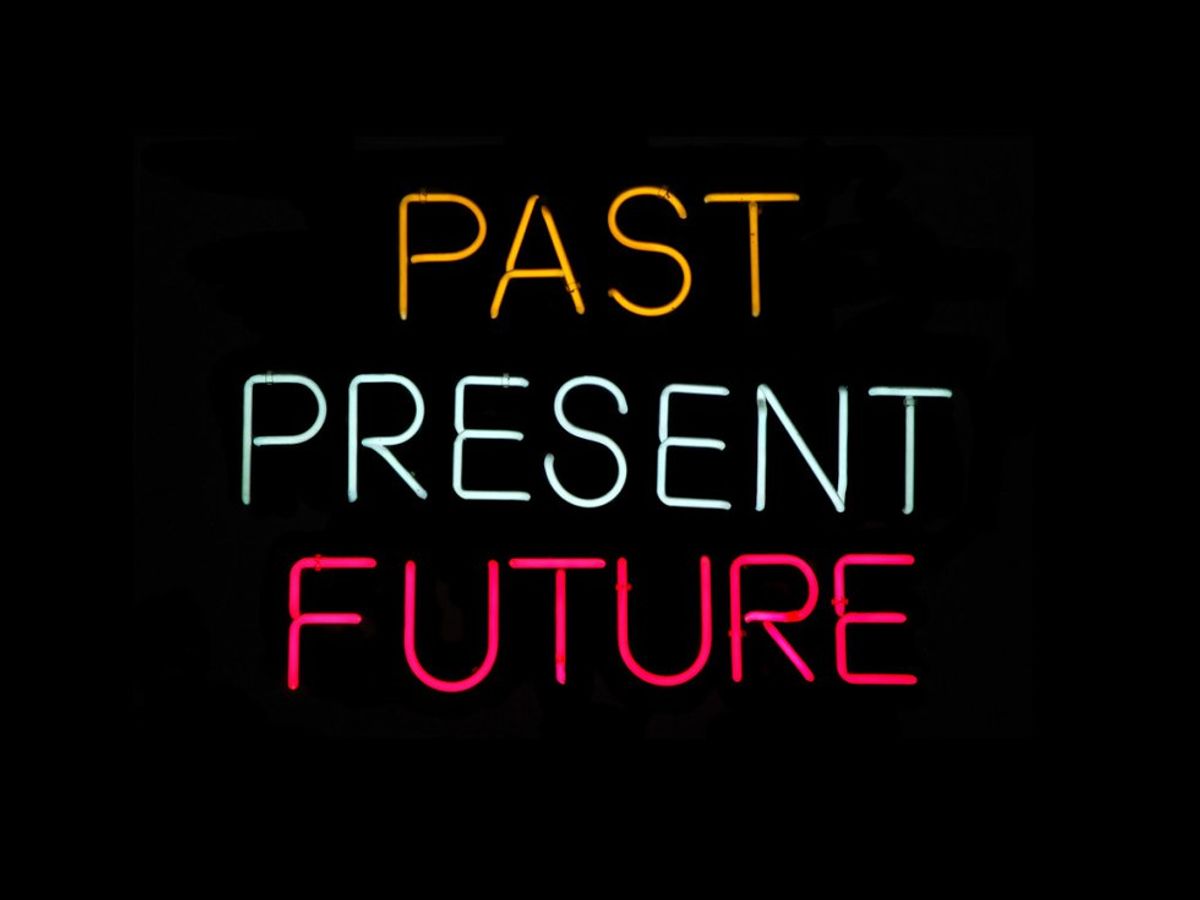 Time: Past. Present. Future.