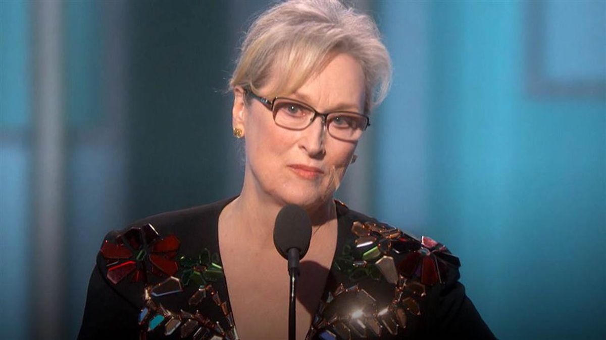 Meryl Streep's Golden Globes Speech: Backlash And Defense