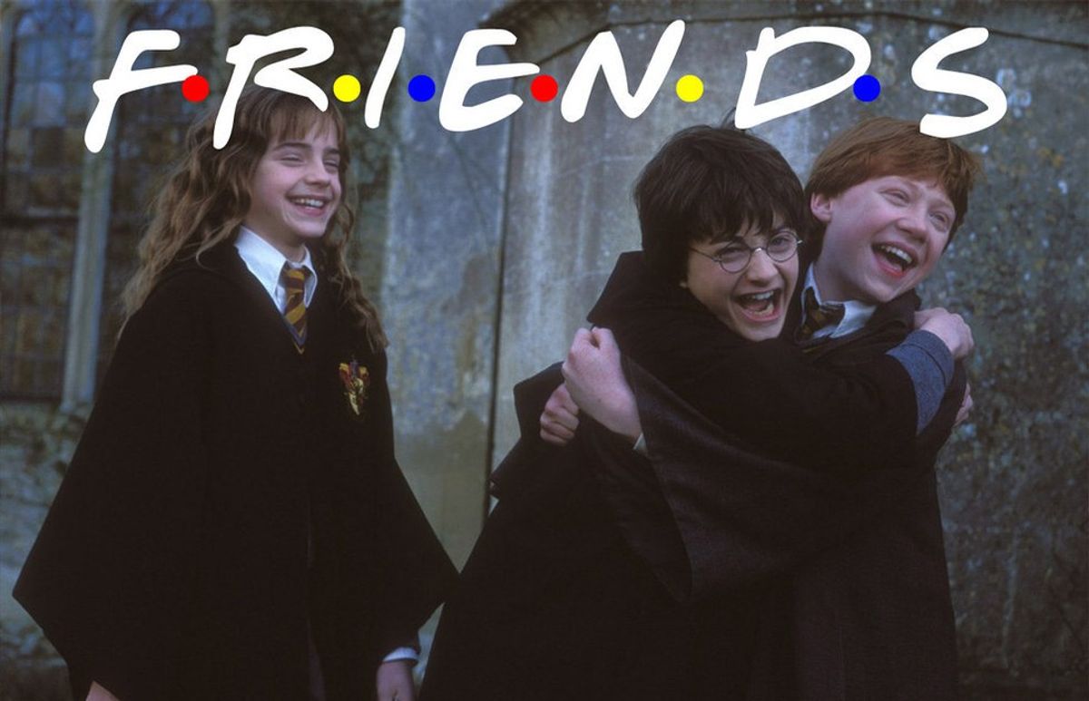 If The Cast Of 'Friends' Were BFFs With Hogwarts Professors