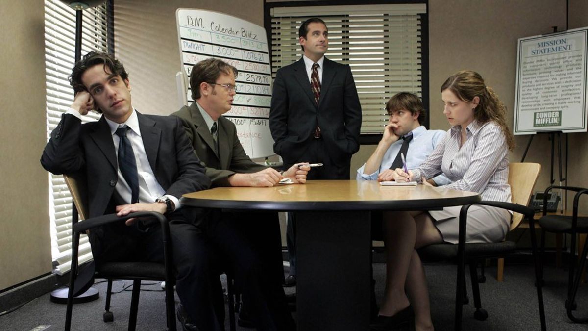 A Morning Routine Told by The Office