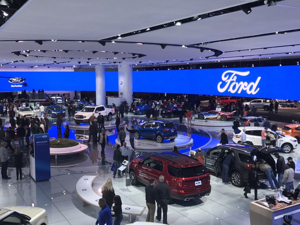 College Students Take On The North American International Auto Show In Detroit
