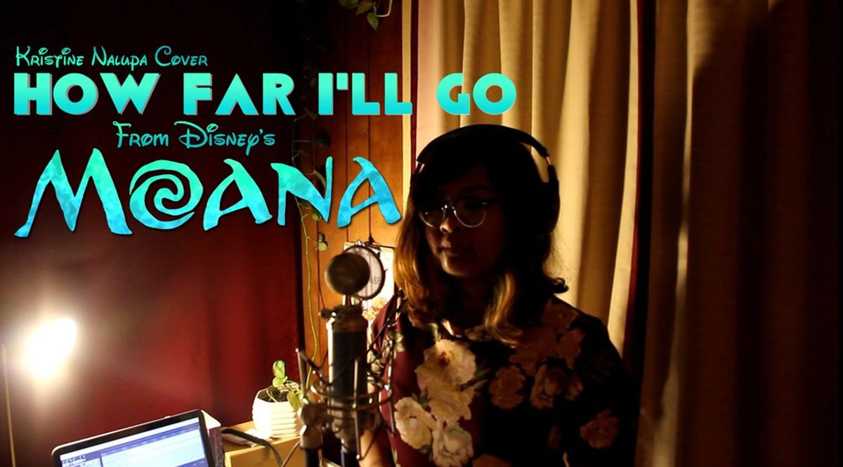 How Far I'll Go -- Disney's 'Moana' | Kristine Nalupa Cover