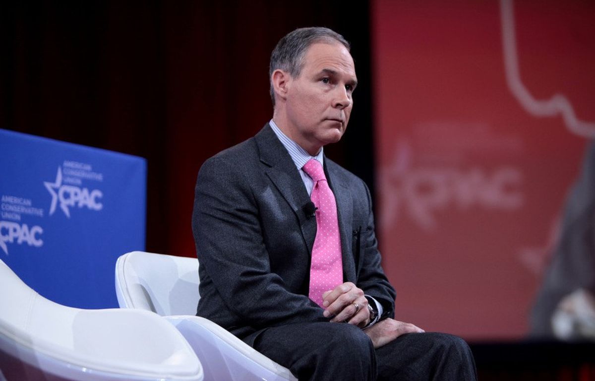 Keep Scott Pruitt Out Of The Cabinet