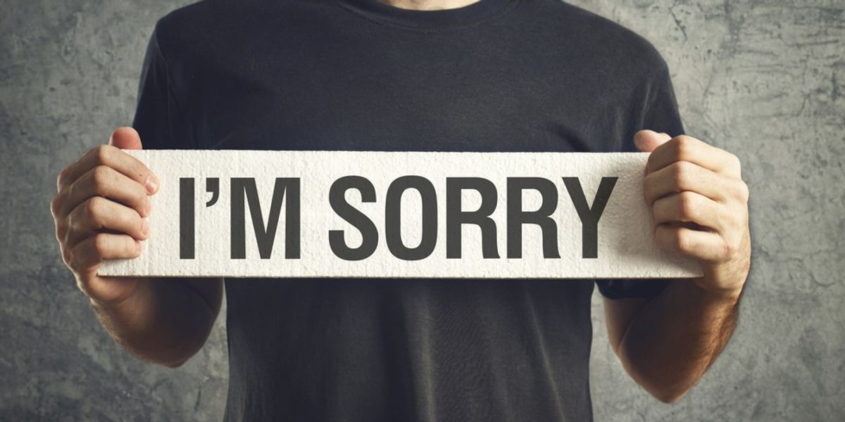Apologizing For Apologizing Too Much