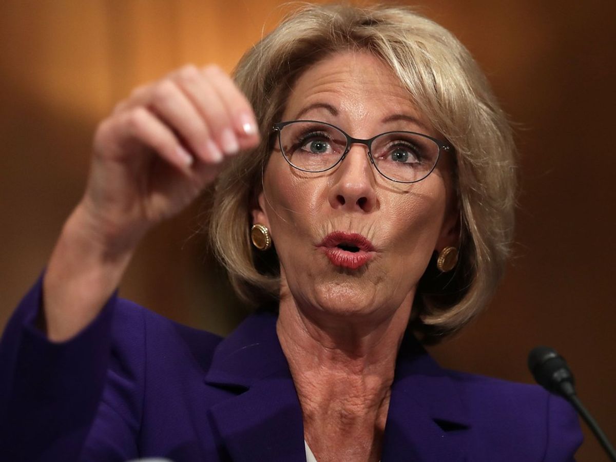 Betsy DeVos Should Not Be Our Next Secretary Of Education