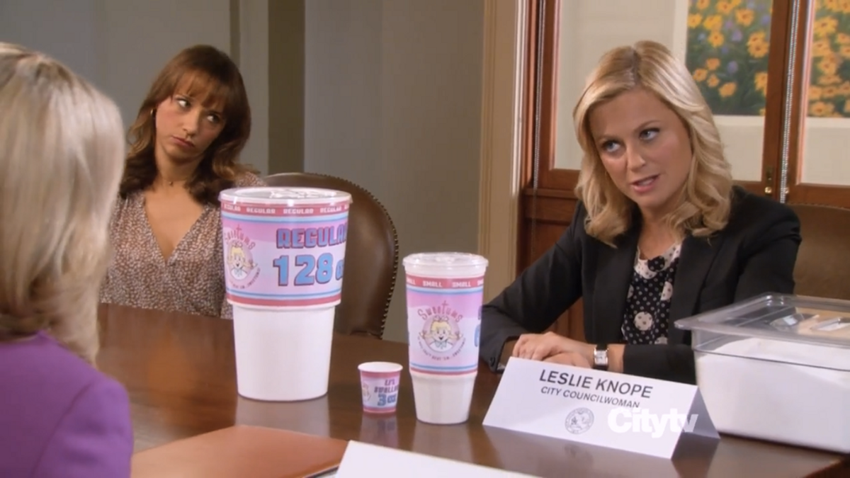 Inside Her Head: Parks & Rec Style