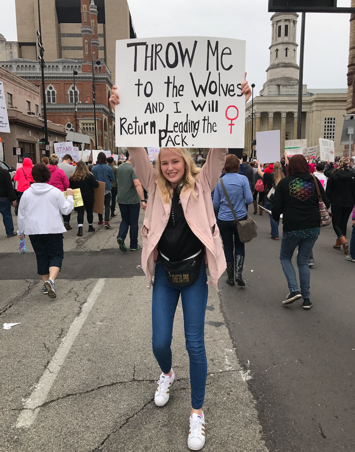 Here's What You Missed At The Cincinnati Women's Sister March