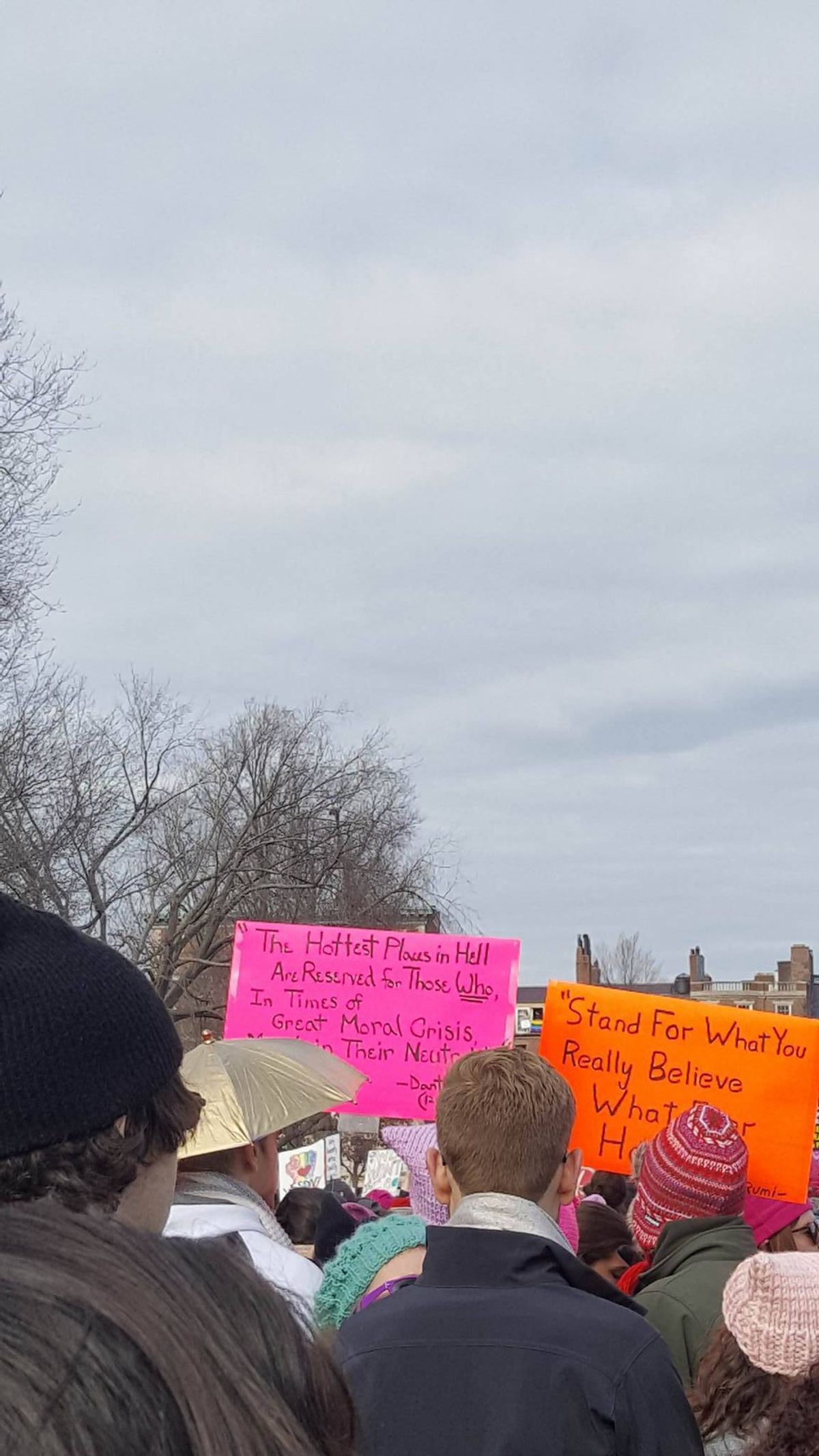 Boston Women's March Recap