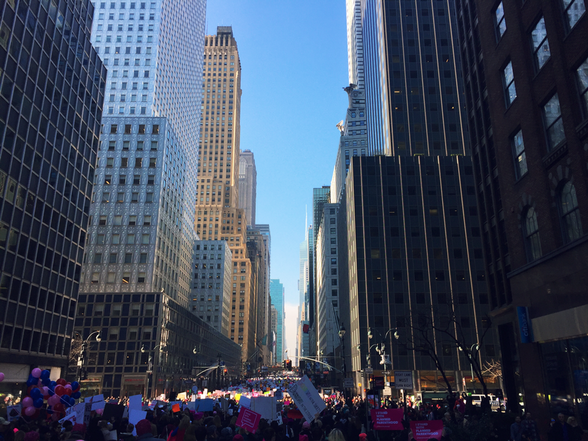 Women's March On New York