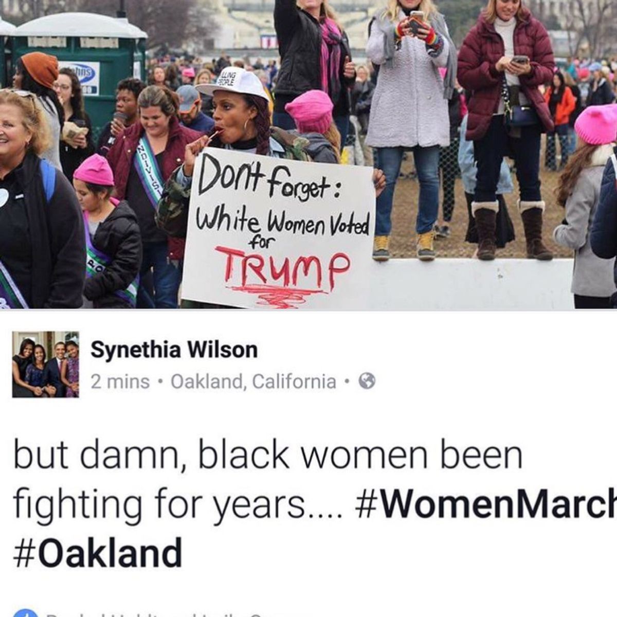 Black Women And The Women's March