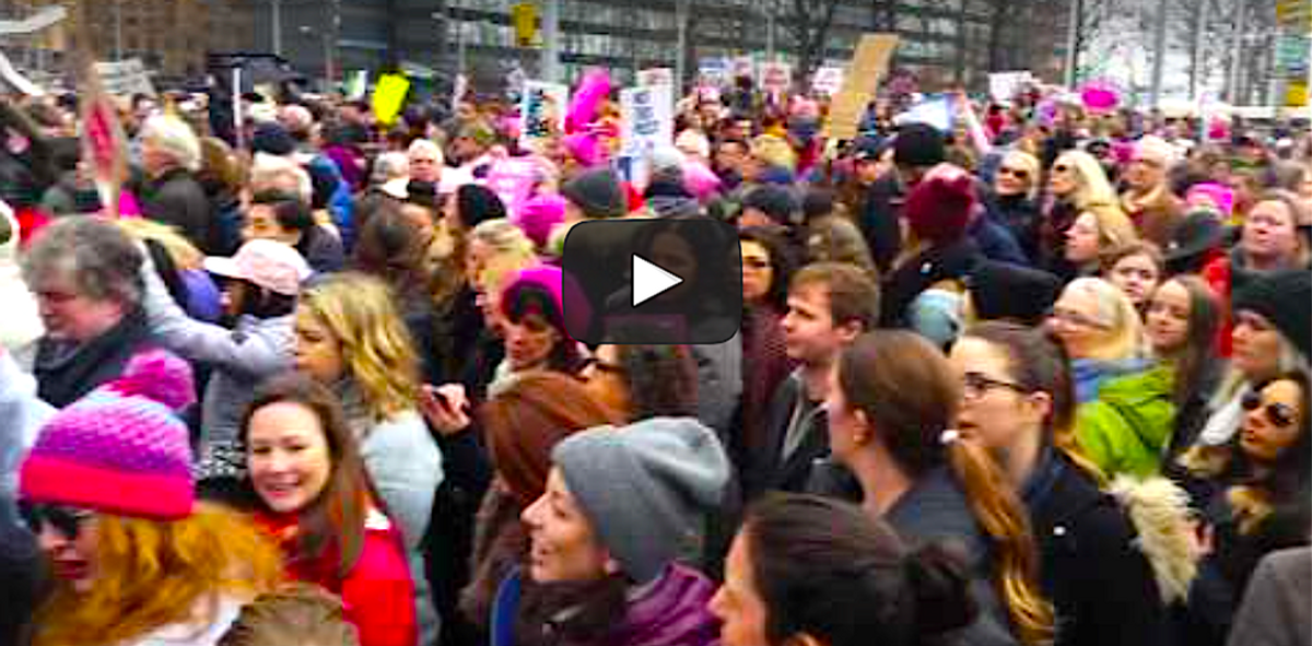 WATCH: NYC Women's March Will Fill You With Pride