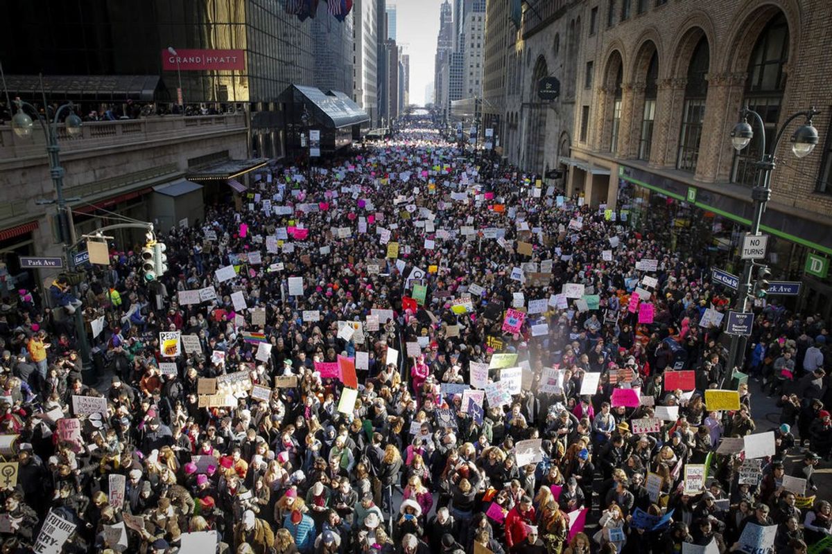 What It Meant To Be A Part Of The Women's March In NYC