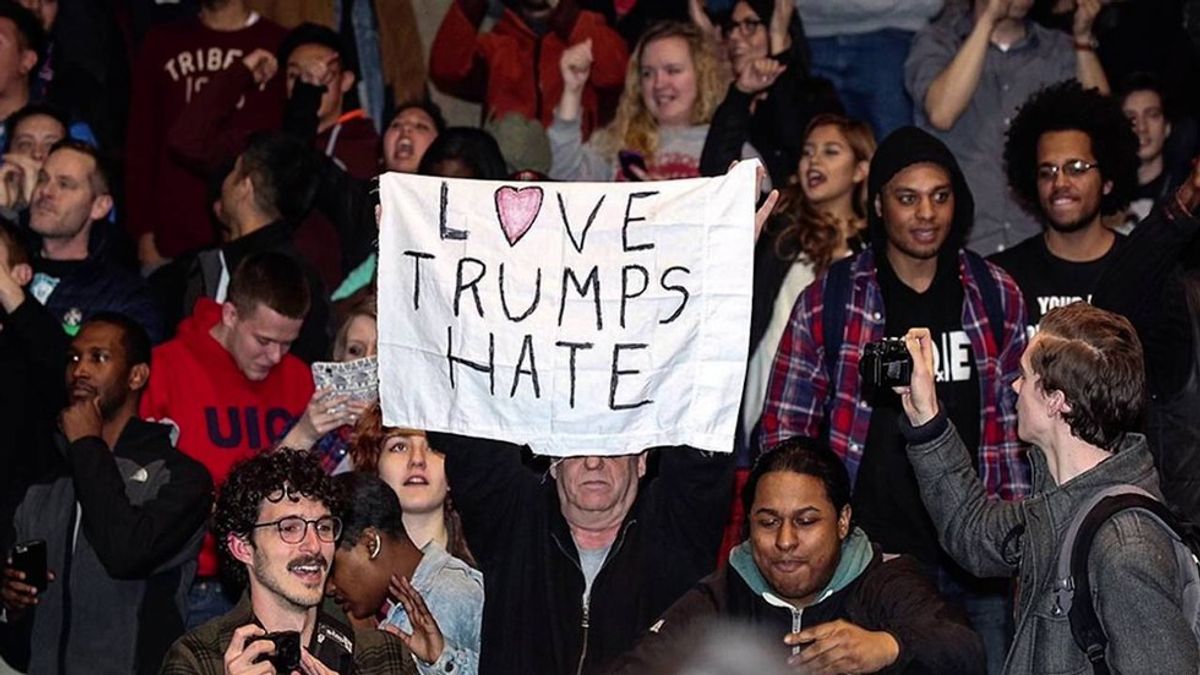 Quick Hit: Love Trumps Hate?