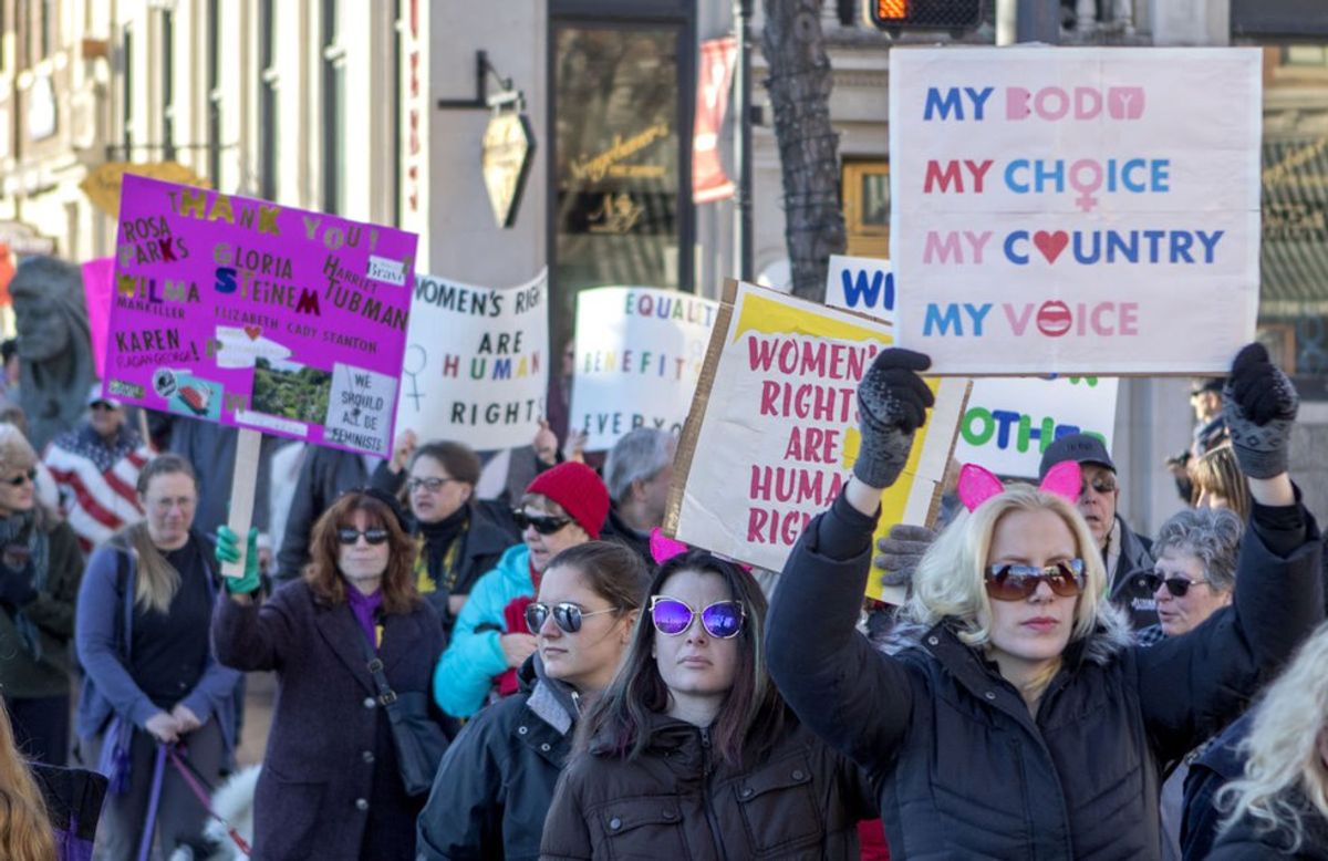 White Women March On Washington