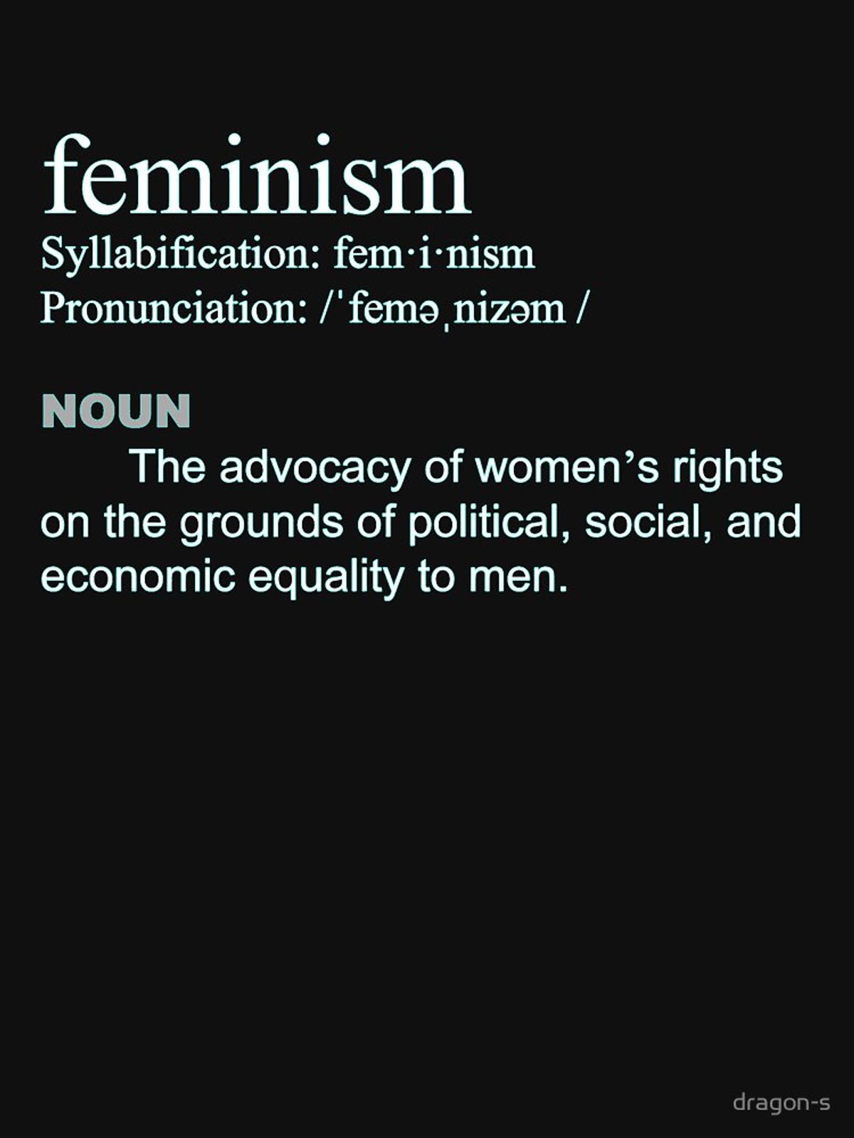 Feminism, It Is Important.