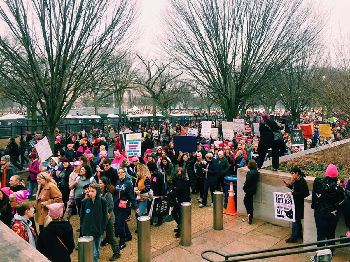I Went To The Inauguration And Women's March, And This Is What Happened