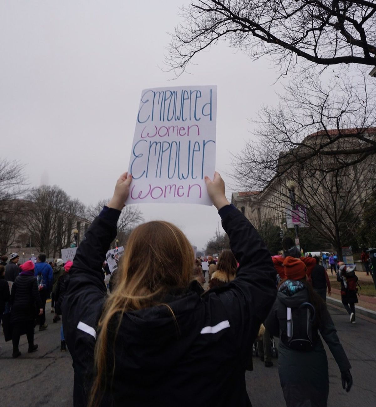 How A University Of Tennessee Student Found Herself At The Women's March On Washington