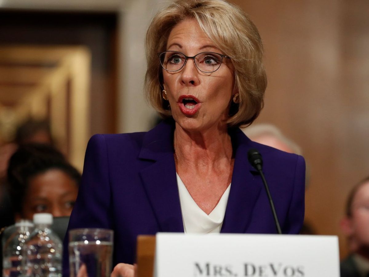 Betsy Devos Is Possibly The Worst Cabinet Nominee In The Trump Administration