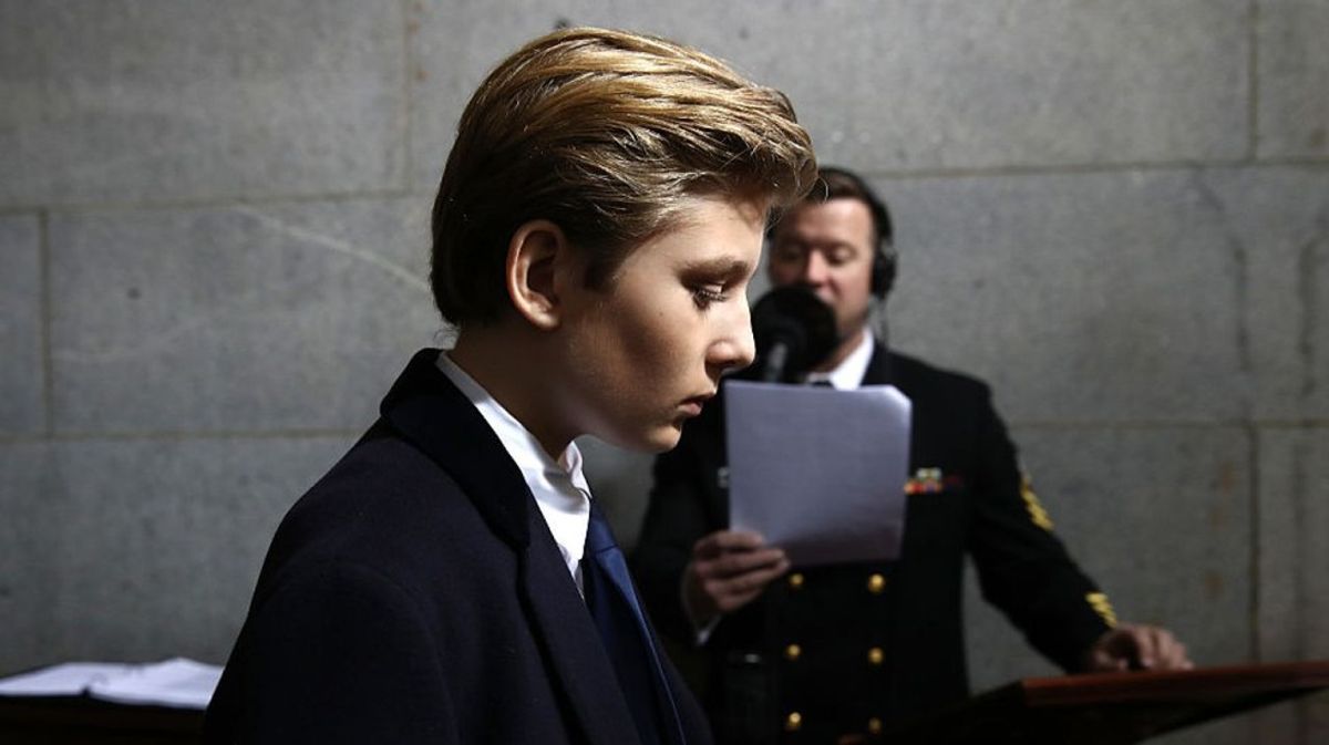 "Homeschool Shooter" : Leave Barron Out Of This