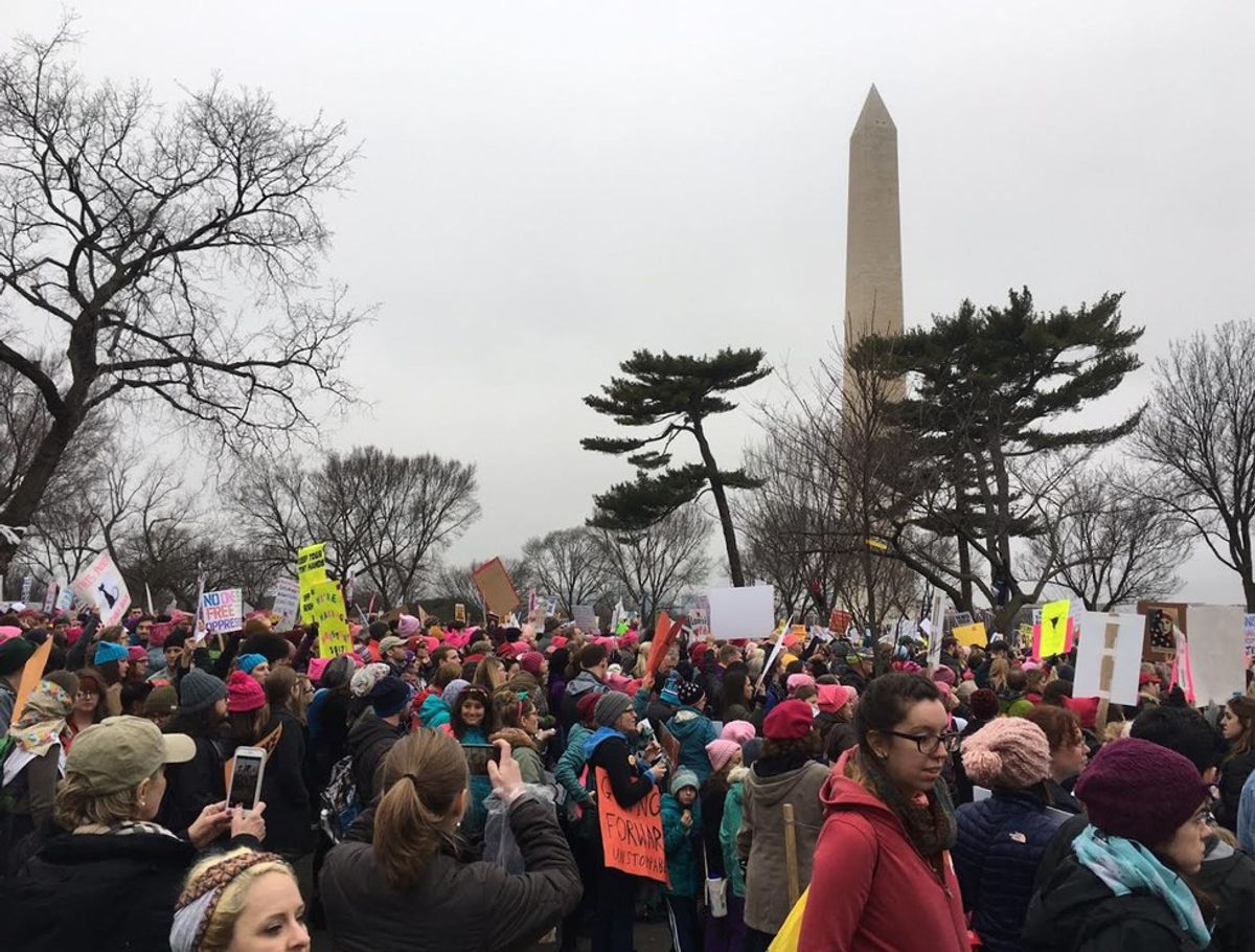 I Attended The Million Women March And It Triggered My Anxiety