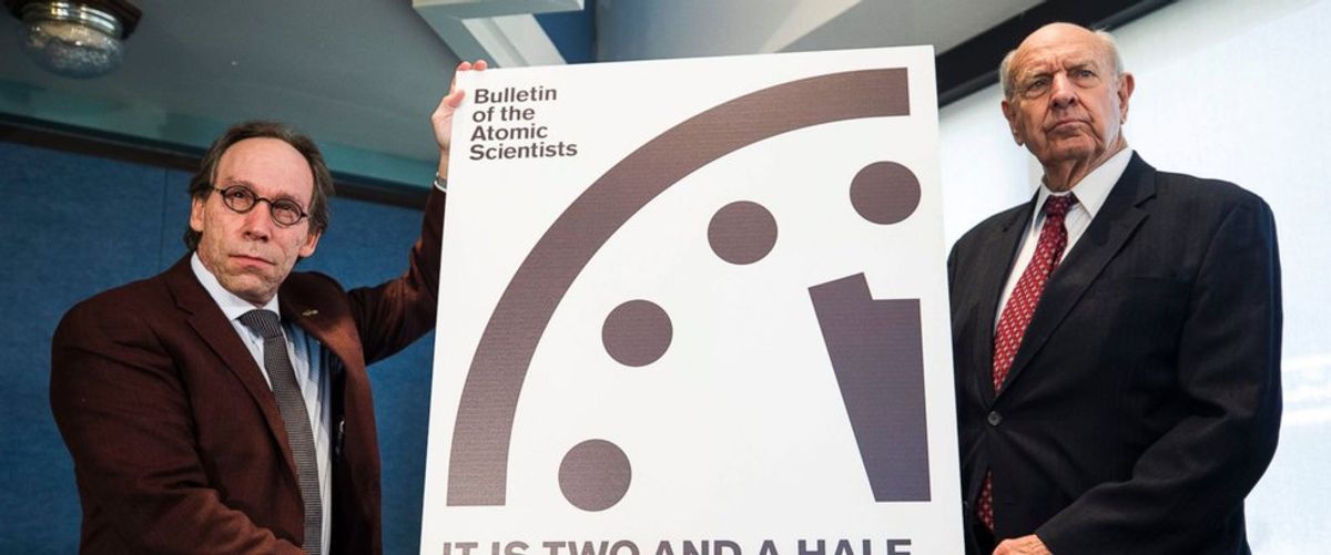 Here's Why The Doomsday Clock Is The Closest To Reaching Midnight Since 1953