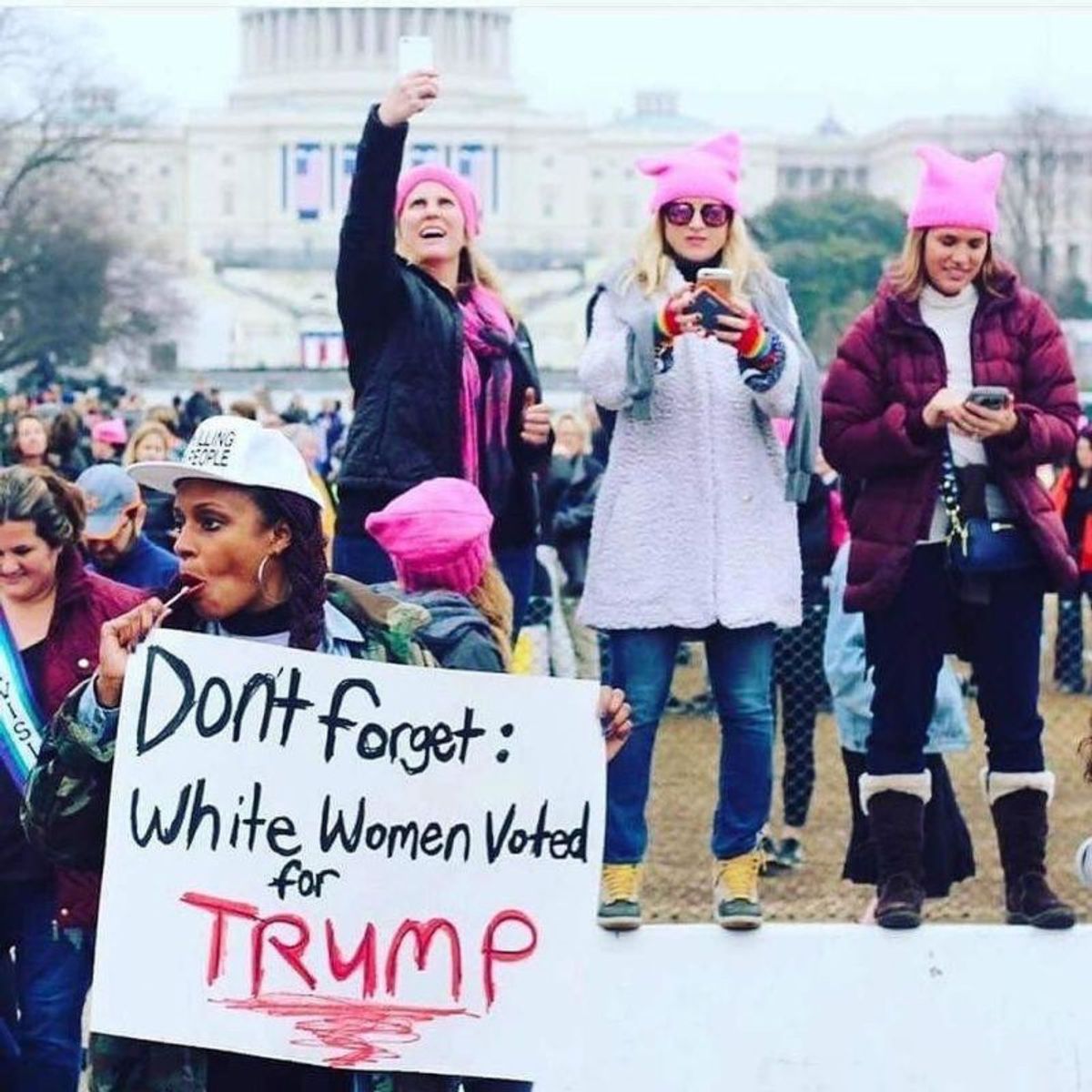 A Narrative Of The Women's March From A Non-White Woman