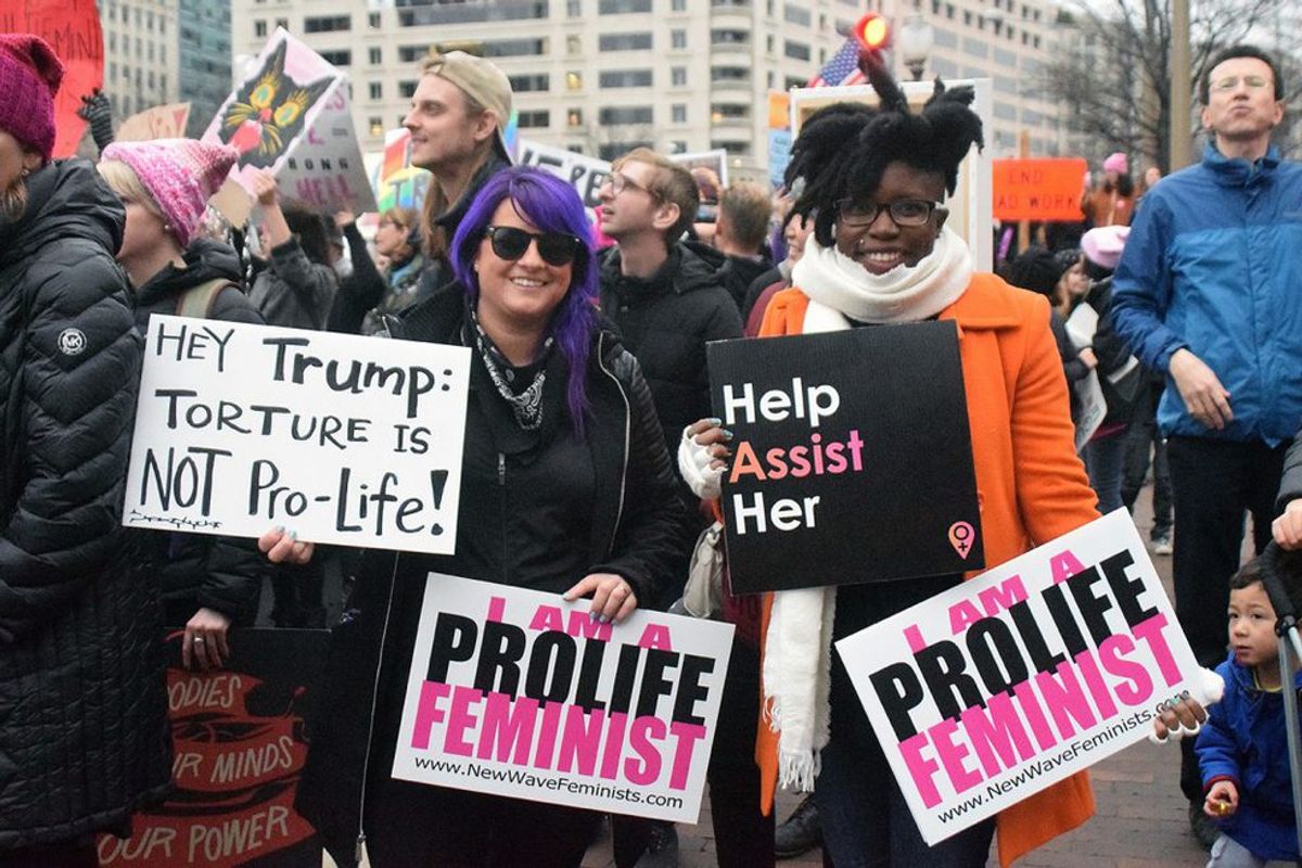 Feminists At March For Life?