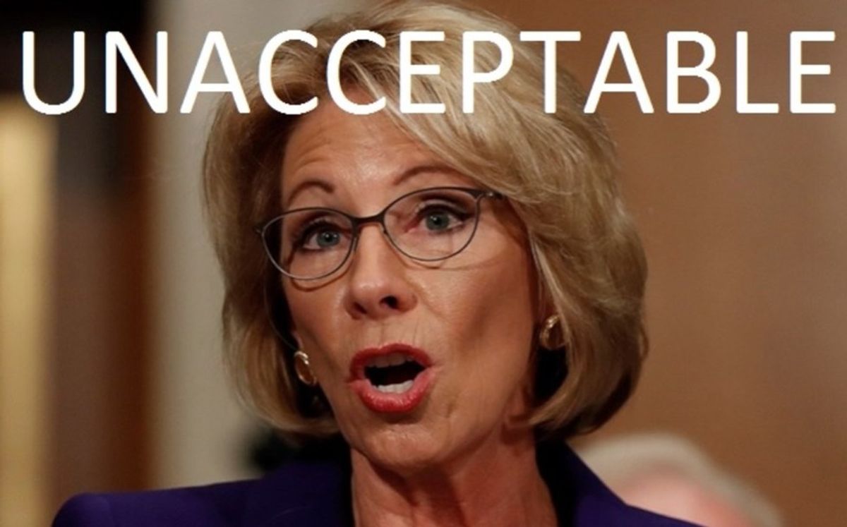 Why You Should Support Senator Elizabeth Warren's Decision To Reject Betsy DeVos As Secretary of Education