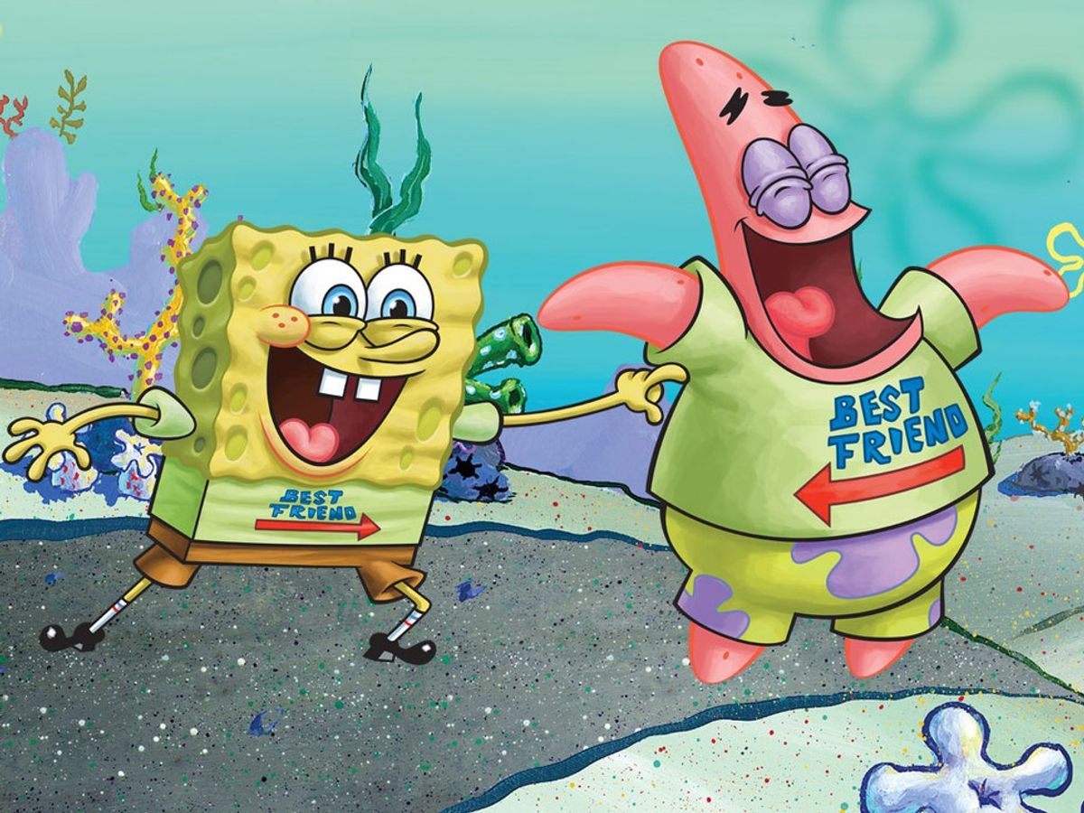 Spongebob and Patrick is My Best Friend and Me