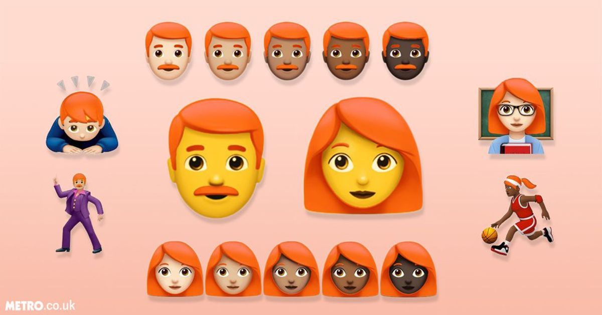 FINALLY! Redheads Rejoice, Redhead Emojis Might Be Coming Our Way