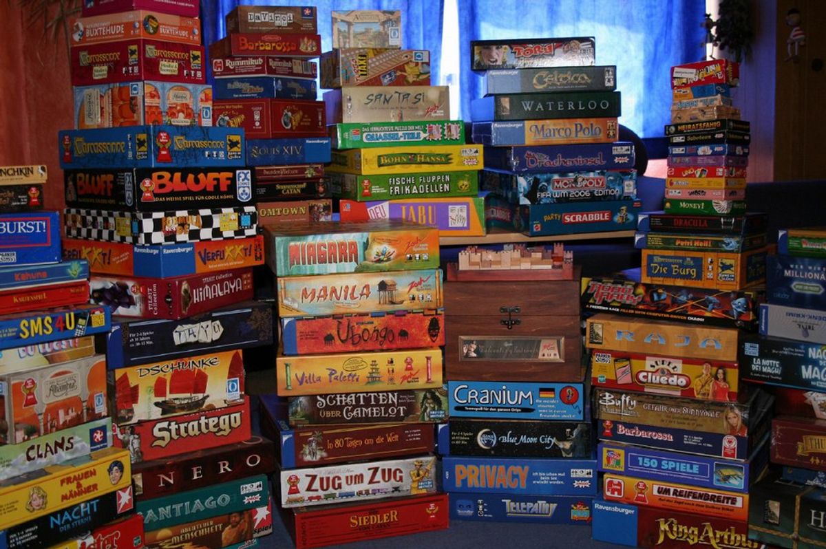 Ten Board Games That You Don't Know