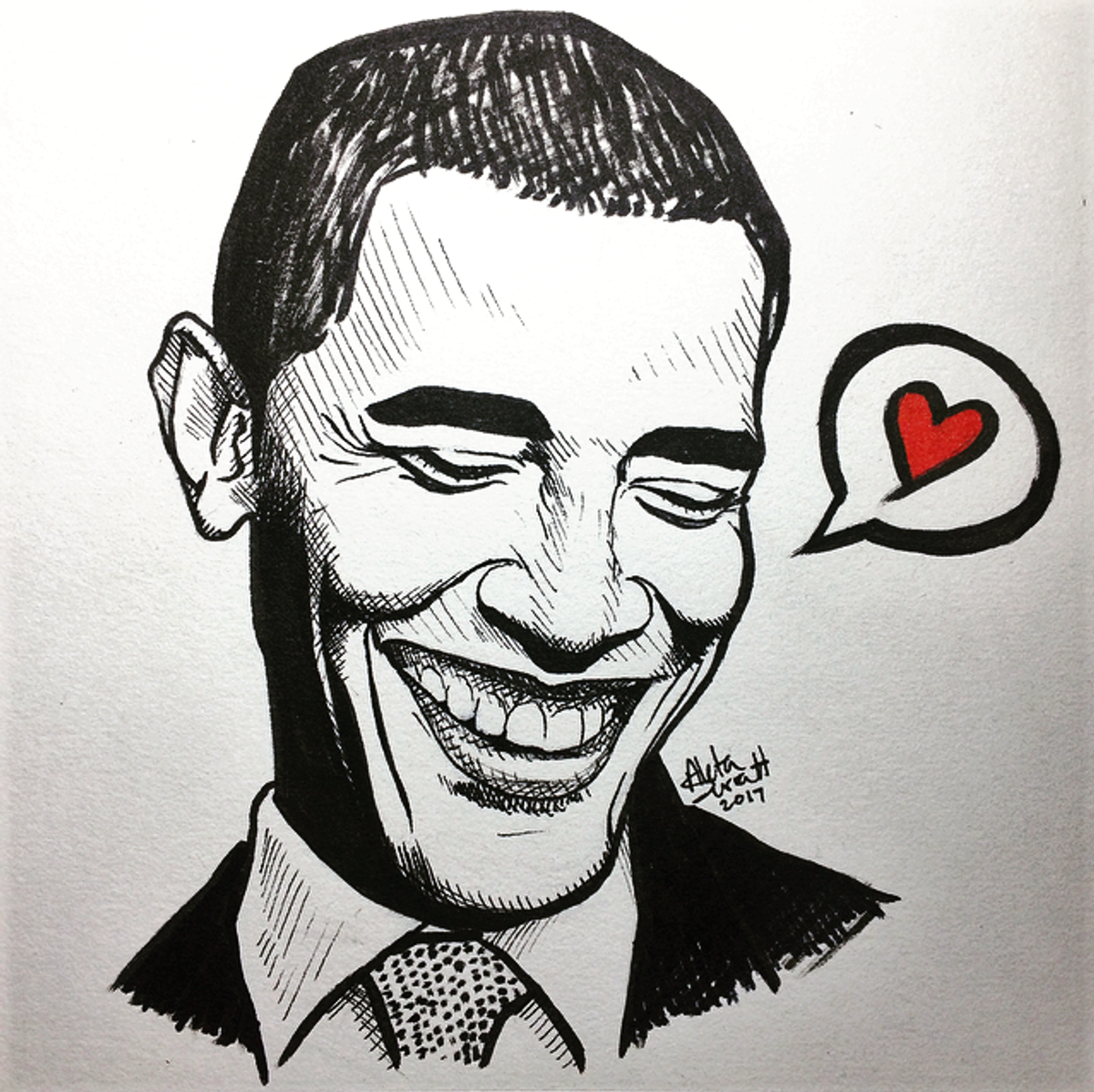 Video: Speed Drawing Of President Obama