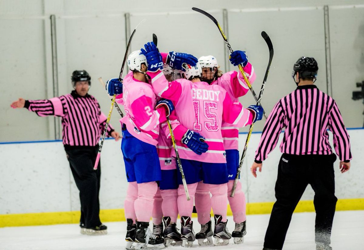 SUNY Fredonia's 'Pink The Rink' Does It Again