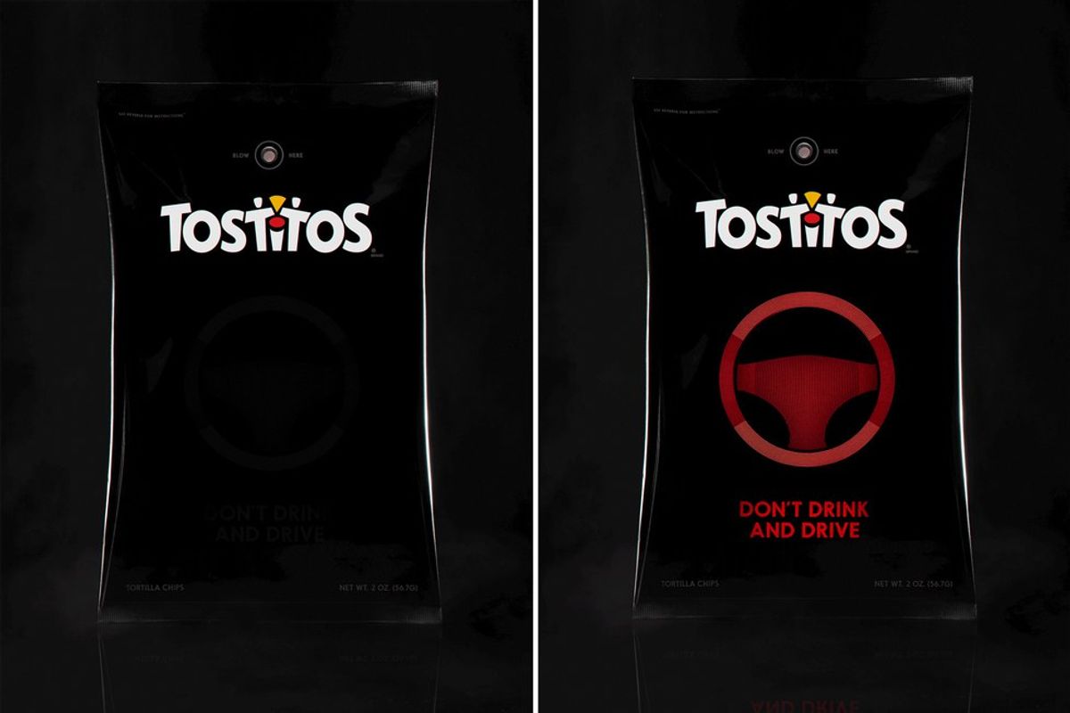 Tostitos Unveils Doritos Bag With Built-In Breathalyzer For Super Bowl Sunday