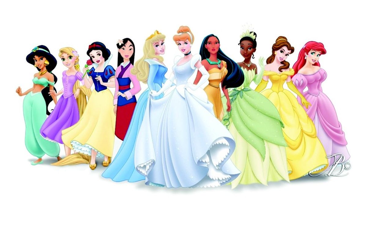 11 Disney Princesses Reimagined As Art Majors