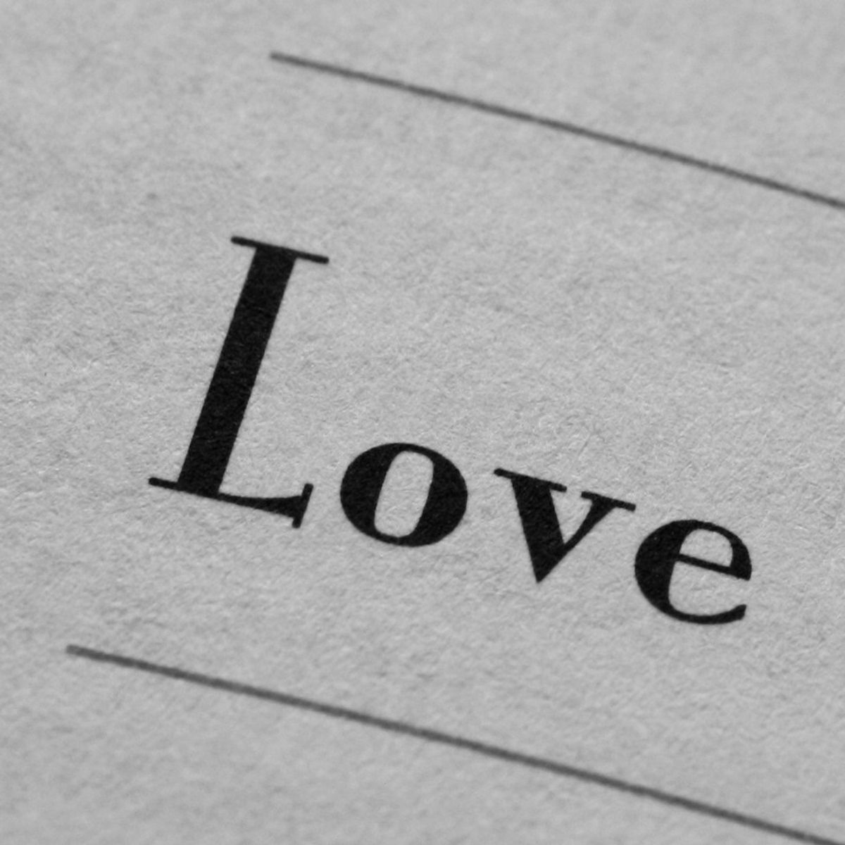 Why "Love" Cannot Be Defined In A Dictionary