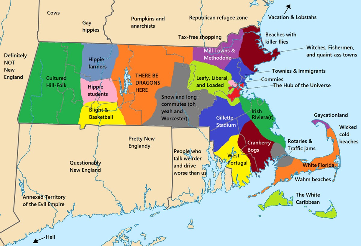 35 Ways To Recognize A Massachusettsan