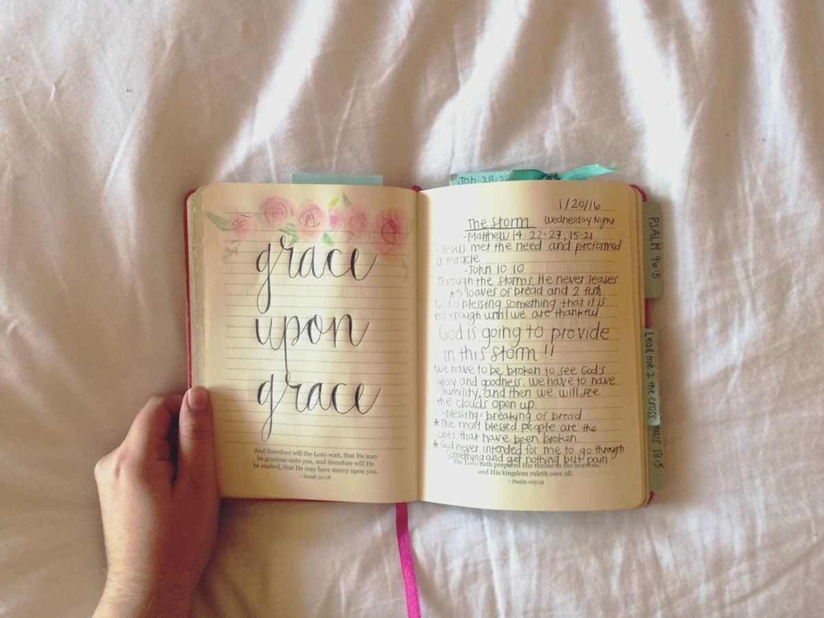 God Gives Us Grace Upon Grace