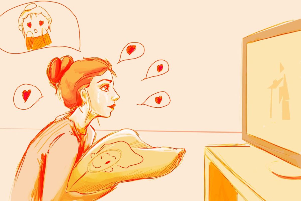 11 Stages Of Falling In Love With Fictional Characters