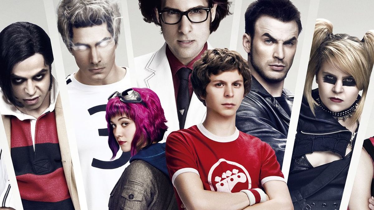 Your First Year Of College As "Scott Pilgrim Vs. The World" GIFs