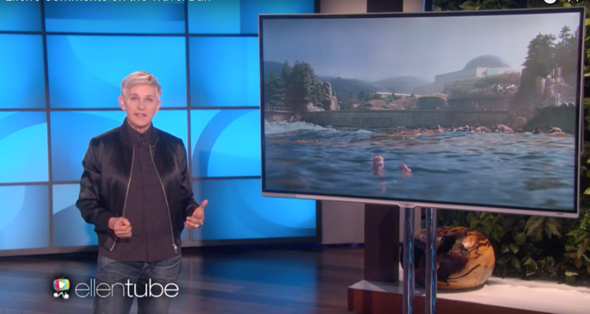 Ellen's Stand On The Travel Ban
