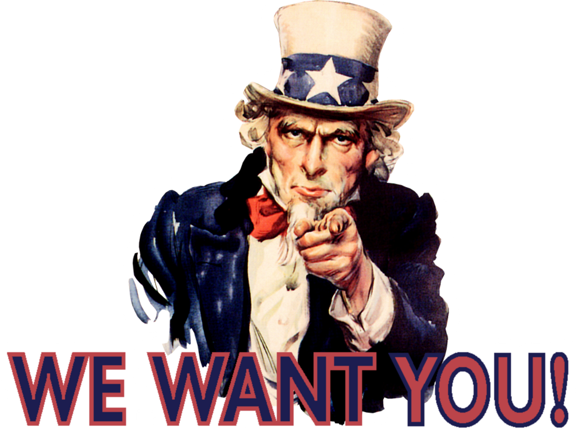 Uncle Sam Wants You To Be An Active American